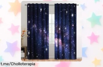 Descubre las 2 cortinas de galaxia que transformarán la habitación infantil o el salón en un universo colorido y mágico, ¡no te quedes sin ellas!
