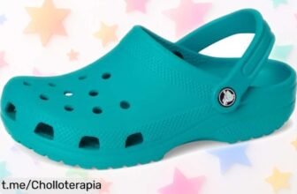 Descubre los Zuecos Crocs Classic Clog K para peques, perfectos para jugar sin parar y con un precio que te hará sonreír. ¡No dejes pasar esta locura!