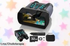 Descubre unos binoculares de visión nocturna HD con zoom 8x perfectos para tus aventuras: ¡un ofertón insuperable que no querrás dejar escapar!