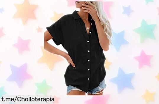 Deslumbra con la blusa mujer RITOSTA, suave y elástica; ¡precio irreal que tienes que ver para creer y renovar tu armario ya!