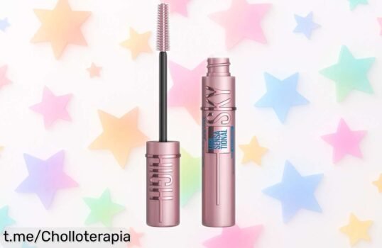 Deslumbrante máscara de pestañas Maybelline Lash Sensational Sky High Waterproof a precio loco, ¡triplica el volumen y un look espectacular que no podrás dejar pasar!