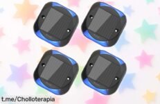 Deslumbrante pack de 4 luces solares Quntis para jardín, imperdible ofertón que ilumina tus tardes y noches; no te quedes sin el tuyo, ¡la magia está a un click!