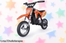 Deslúmbrate con la bicicleta eléctrica infantil HillMiles MileRocket: diversión asegurada para los peques y un precio nunca visto, ¡no dejes escapar esta oportunidad increíble!