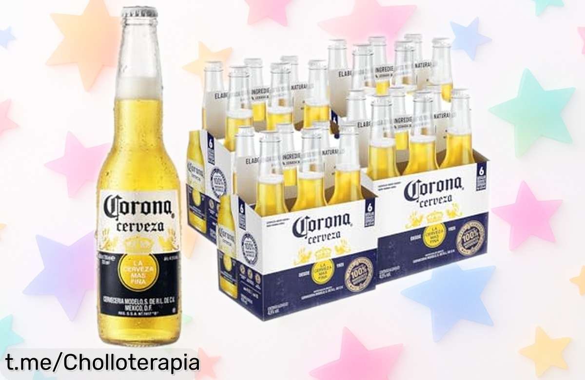 Disfruta de 4 packs de 6 botellas de Corona a un precio jamás visto y haz las mejores reuniones con los amigos sin complicaciones, ¡no te lo pierdas!