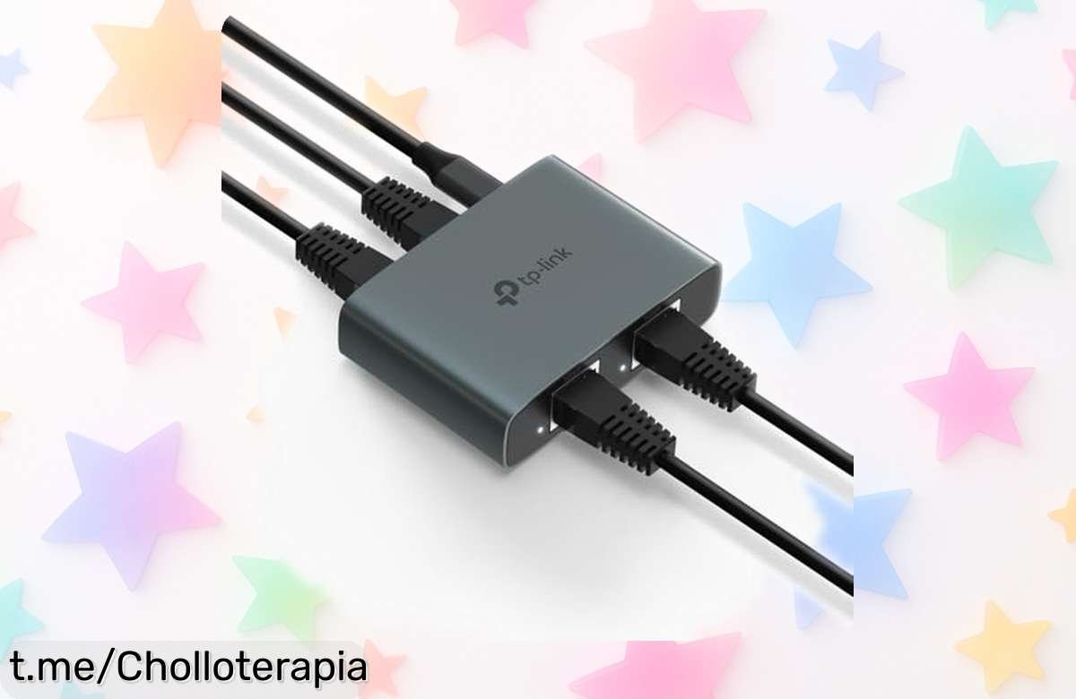 Disfruta de internet a velocidad loca con el divisor Ethernet gigabit TPLink EH310, ¡conecta 3 dispositivos y siente la estabilidad como nunca! No te lo pierdas.