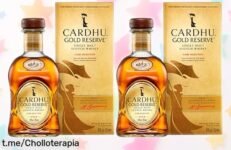Disfruta del increíble sabor de 2 botellas de whisky escocés Cardhu Gold Reserve a un precio regalado, ¡un festín para tus sentidos que no puedes dejar escapar!