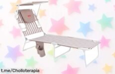 Disfruta del sol con la tumbona plegable Flamingueo, oferta exclusiva para vivir momentos increíbles al aire libre. No dejes pasar esta oportunidad única y hazla tuya ya.