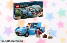 Divertido y mágico set de LEGO Harry Potter con el Ford Anglia volador, ¡perfecto para que los peques vivan aventuras sin fin a un precio regalado!
