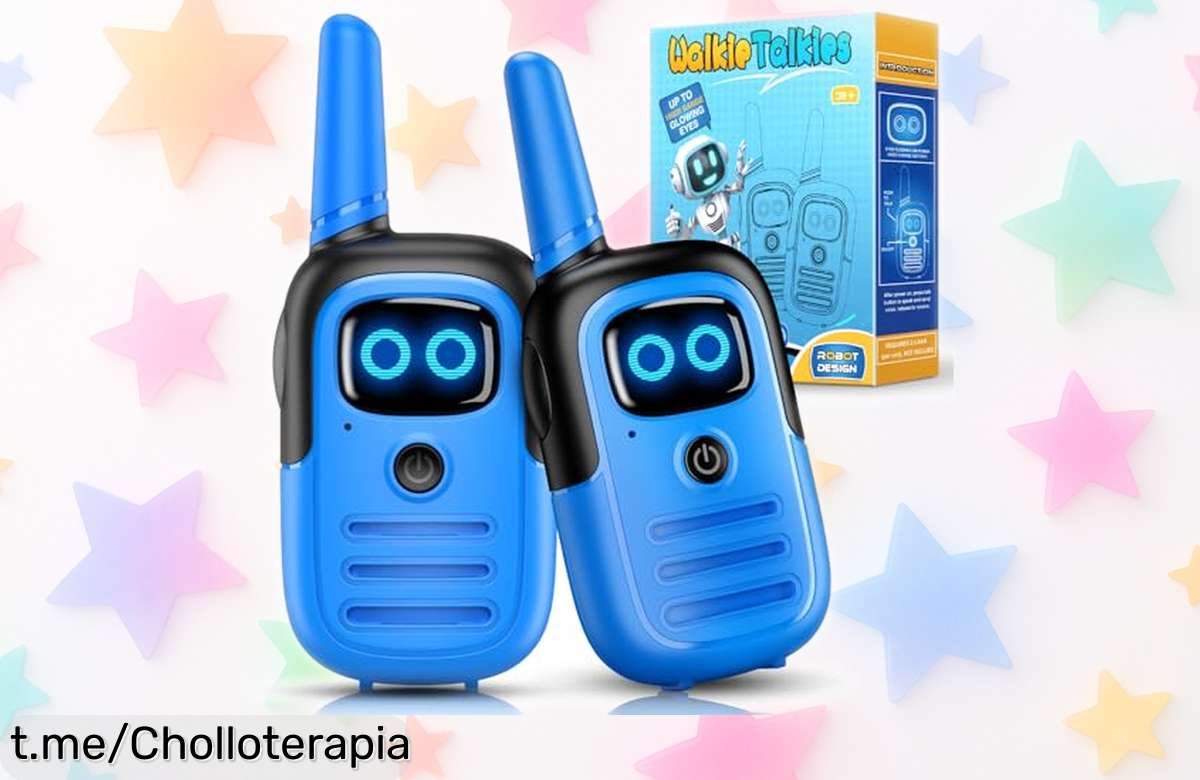 Divertidos walkie talkies Gifitizi para niños de 3 a 10 años, precio loco y resistencia extrema ¡No dejes pasar esta oportunidad! harán volar su imaginación mientras se comunican.