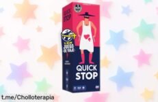 Diviértete a lo grande con el juego de mesa QuickStop, un risón garantizado para tus fiestas; no te pierdas esta oferta que hará volar las risas a precio increíble.