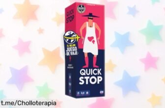 Diviértete a lo grande con el juego de mesa QuickStop, un risón garantizado para tus fiestas; no te pierdas esta oferta que hará volar las risas a precio increíble.