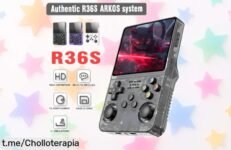 Diviértete como nunca con la consola portátil Retro ARKOS R36S, ¡un ofertón que hará vibrar al gamer en ti mientras revives tus clásicos favoritos!