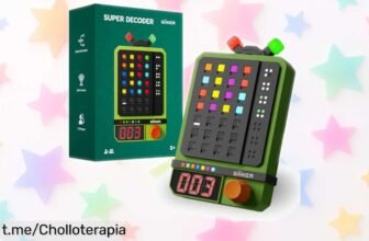 Diviértete mientras entrenas tu mente con el juego de lógica Giiker Super Decoder: 600 niveles que vuelan a precio sorprendente, ¡no dejes pasar este super chollo!