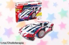 Diviértete y aprende montando 25 súper coches diferentes con Bandai Meccano: ¡un ofertón que hará sonreír a los más peques mientras juegan!
