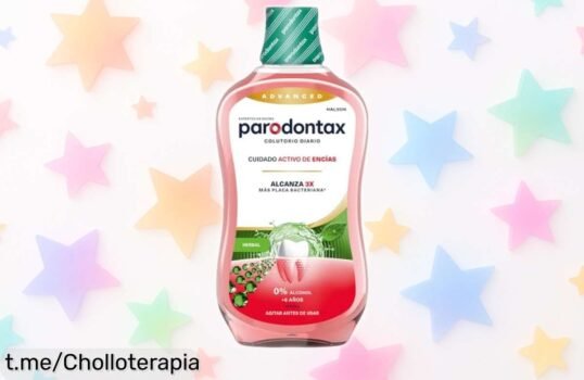 Eficaz enjuague bucal Parodontax Herbal que detiene encías sangrantes y combate el mal aliento a un precio increíblemente bajo. ¡Cuida tu salud bucal hoy mismo!