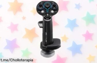 Empuñadura Thrustmaster SolR 3 AVA con control total y precisión brutal: ¡no dejes pasar este ofertón que transformará tus vuelos espaciales!