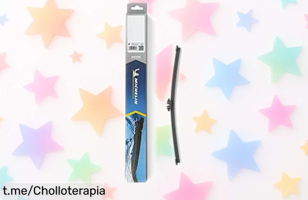 Escobilla trasera Michelin ML1271: limpieza fácil y rápida para tu coche a un precio deslumbrante que no te puedes perder. ¡Hazte con ella antes de que se agote!