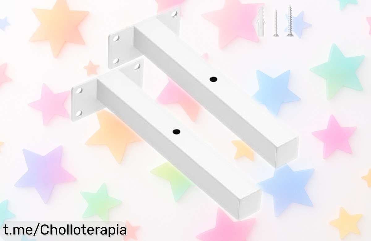 Escuadras metálicas SciCent para colgar estantes: ¡agarra esta oferta loca, dos por un precio regalado y adorna tu hogar ahora mismo!