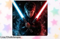 Espadas láser recargables FunGeneTEC 2 en 1 con luces y sonidos reales, pack de 2 para aventuras épicas; ¡aprovecha este super chollo y vive la acción al máximo!