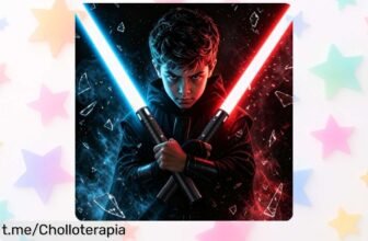 Espadas láser recargables FunGeneTEC 2 en 1 con luces y sonidos reales, pack de 2 para aventuras épicas; ¡aprovecha este super chollo y vive la acción al máximo!