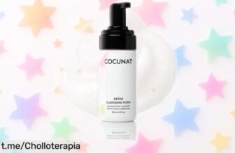 Espuma limpiadora detox Cocunat para pieles grasas por un precio loco, cierra poros y controla la grasa. ¡No dejes pasar esta oportunidad de lucir una piel fresca y sana!