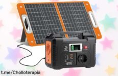 Estación de energía portátil Flashfish E200: Mantén la luz y carga donde quieras, ahora a un precio regalado que no puedes dejar escapar. ¡Hazte con ella ya!