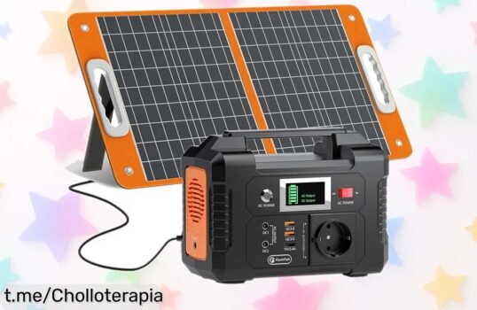 Estación de energía portátil Flashfish E200: Mantén la luz y carga donde quieras, ahora a un precio regalado que no puedes dejar escapar. ¡Hazte con ella ya!