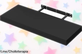 Estantería flotante WOLTU que transforma tu espacio sin dejar un dineral, ¡aprovéchala y dale a tus paredes un toque único antes de que se acabe!