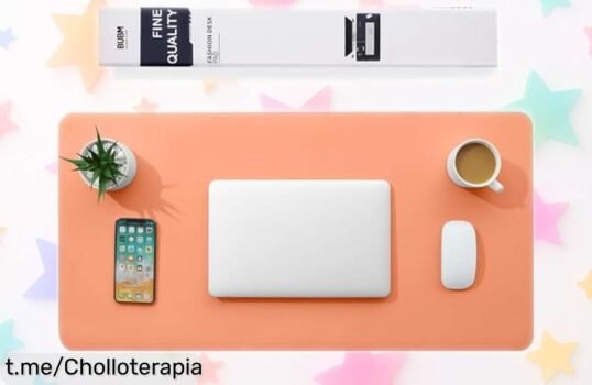 Esterilla para escritorio BUBM: el ofertón que protege tu mesa y controla tu ratón, ¡no te quedes sin ella o te lo contarás!