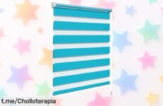 Estor enrollable doble capa WOLTU que ilumina tu hogar al instante, ahora en ofertón: transforma tus espacios sin complicaciones y disfruta del nuevo ambiente ya.