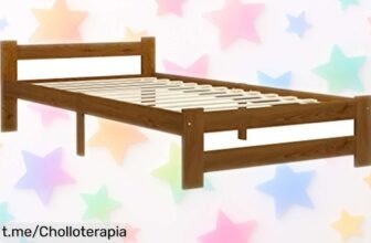 Estructura de cama individual vidaXL de madera maciza a precio loco, durabilidad sin igual y confort asegurado para tus mejores sueños. ¡No te quedes sin la tuya!