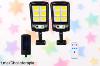 Farola solar exterior Magic Select: luz instantánea y resistencia total para iluminar tu jardín. ¡No dejes pasar este ofertón que hará brillar tus noches!