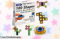 Fidget spinner y cubo mágico TOSY: ¡ofertón que no puedes dejar escapar para liberar el estrés y hacer volar tu mente!