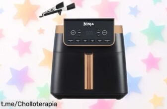 Freidora de aire Ninja MAX PRO AF180EUCP: ¡Cocina cenas sanas y rápidas para toda la familia con este ofertón que no puedes dejar pasar!