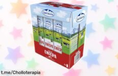 Fresca leche entera Central Lechera Asturiana en pack de 6 litros a un precio increíble, ¡no te la puedes perder y llena tus días de energía!