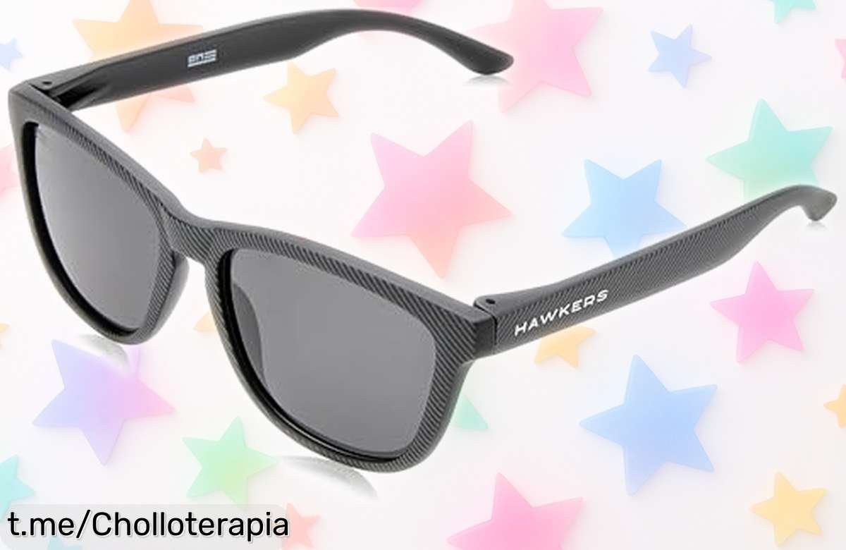 Gafas de sol Hawkers Carbon One con lentes polarizadas a un precio de escándalo para lucir estilo y protegerte del sol, ¡aprovéchalas antes que se agoten!