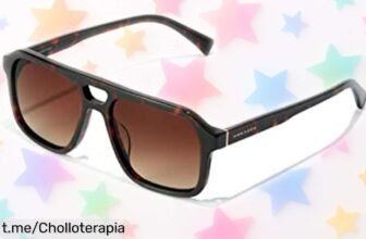 Gafas de sol aviador Hawkers CROUPIER con montura XXL y lentes degradadas; sí, un ofertón que no puedes dejar escapar y te hará brillar este verano.