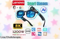 Gafas inteligentes Lenovo 2026 que graban, traducen y suenan: ¡no te pierdas este super chollo a un precio regalado! Aprovecha antes de quedarte sin las tuyas.
