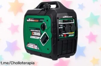 Generador portátil maXpeedingrods de 2000 W, ligero y silencioso con enchufes USB: ¡aprovecha este ofertón que no se repetirá! Energía a donde vayas por un precio que te sorprenderá.