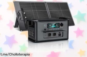Generador solar portátil CTOLITY AP1000: el ofertón que necesitas para cargar tu energía en cualquier aventura. ¡No dejes pasar esta oportunidad única!