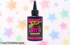 Grasa teflonada BLUB Dry Lube 120ml para tu cadena de bici: ¡aprovéchate de este ofertón que protege sin dejar pegotes y aguanta hasta las rutas más duras!