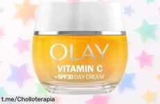 Ilumina tu piel con la crema facial de día Olay y disfruta su precio rebajado, brilla como nunca mientras proteges tu rostro del sol. ¡No te lo pierdas!