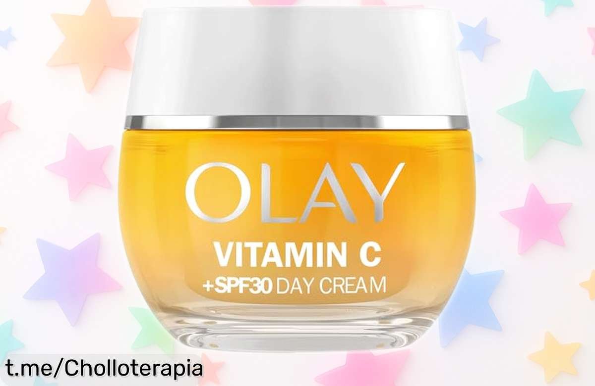 Ilumina tu piel con la crema facial de día Olay y disfruta su precio rebajado, brilla como nunca mientras proteges tu rostro del sol. ¡No te lo pierdas!