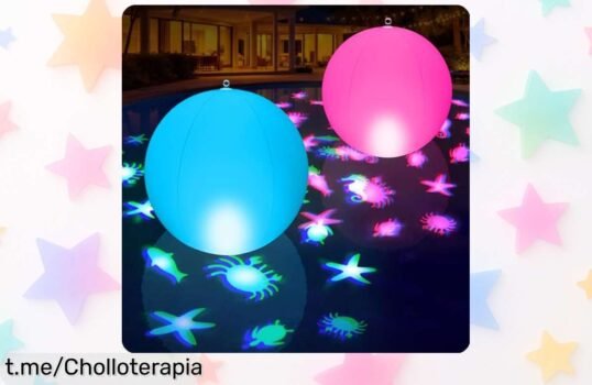 Ilumina tus noches de verano con las luces flotantes solares Luxfero, un ofertón mágico que hará de cada chapuzón una experiencia única y divertida.