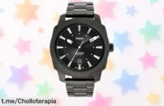 Impactante reloj analógico Fossil FS5970 con correa de acero inox: estilo y fiabilidad a un precio loco que no puedes dejar escapar, ¡date prisa antes de que se agote!