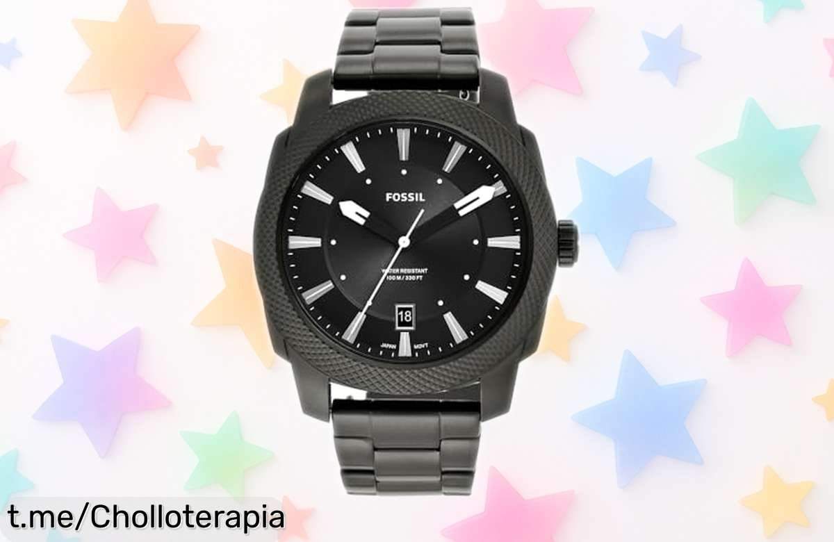 Impactante reloj analógico Fossil FS5970 con correa de acero inox: estilo y fiabilidad a un precio loco que no puedes dejar escapar, ¡date prisa antes de que se agote!