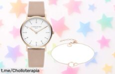 Impactante reloj de piel Liebeskind para mujer en diseño atemporal, ahora con una rebaja increíble que no querrás dejar pasar: un capricho perfecto para ti o sorprender a alguien especial.