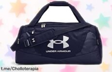 Impresionante bolsa de deporte Under Armour Undeniable 5.0: chollo espectacular, resistente al agua y con bolsillos para llevar todo lo que necesitas ¡No te quedes sin ella!