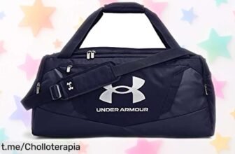 Impresionante bolsa de deporte Under Armour Undeniable 5.0: chollo espectacular, resistente al agua y con bolsillos para llevar todo lo que necesitas ¡No te quedes sin ella!