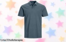 Impresionante camiseta slim fit Jack & Jones con bordado exclusivo, un ofertón que resalta tu estilo. ¡No dejes escapar esta oportunidad única!